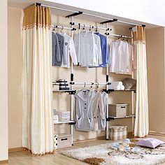 探秘伯爵公馆 实木美式与欧式组合的衣柜艺术